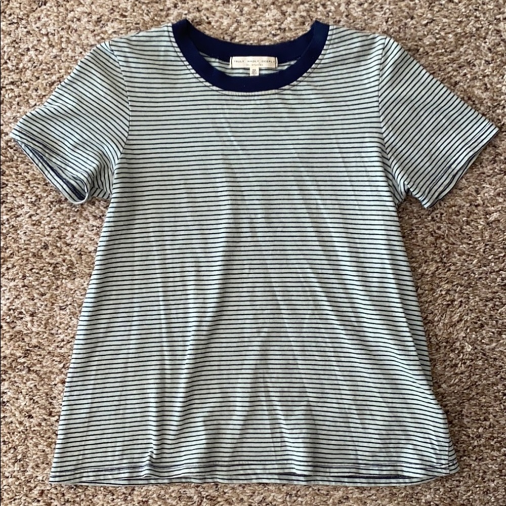 Urban outfitters stripped tee